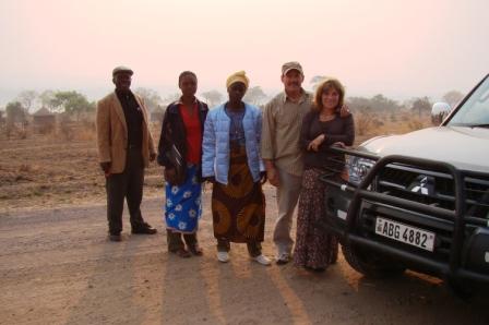 Our 4-wheel drive in Zambia 